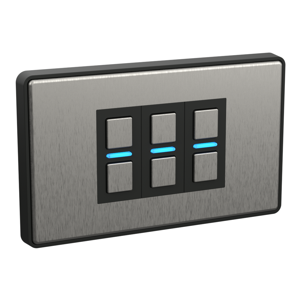 3 Gang Dimmer Switch, 3 Way Dimmer Switch Lightwave 3 Gang Dimmer Switch, 3 Way Dimmer Switch Lightwave