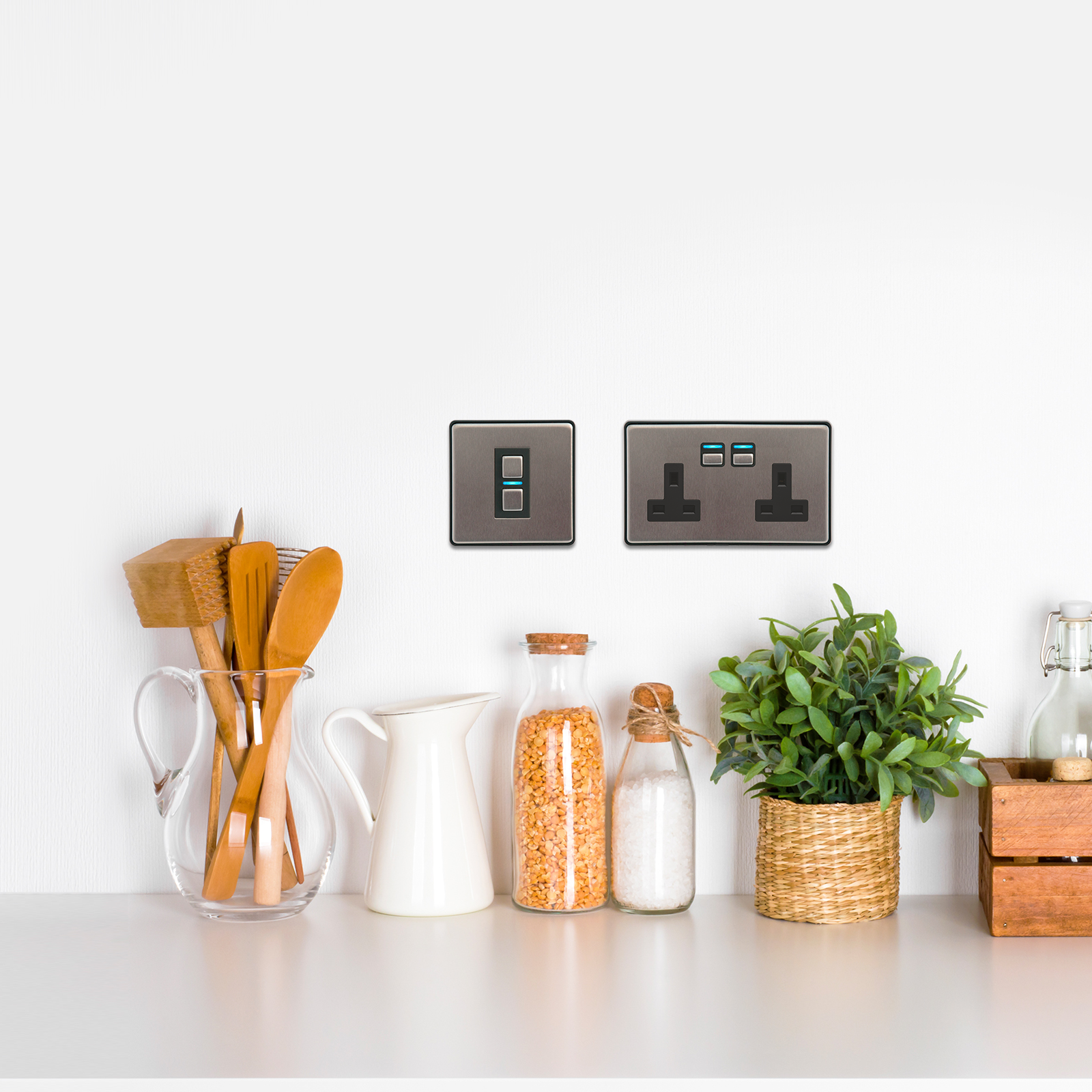 Lighting & Power Starter Kit - Stainless Steel