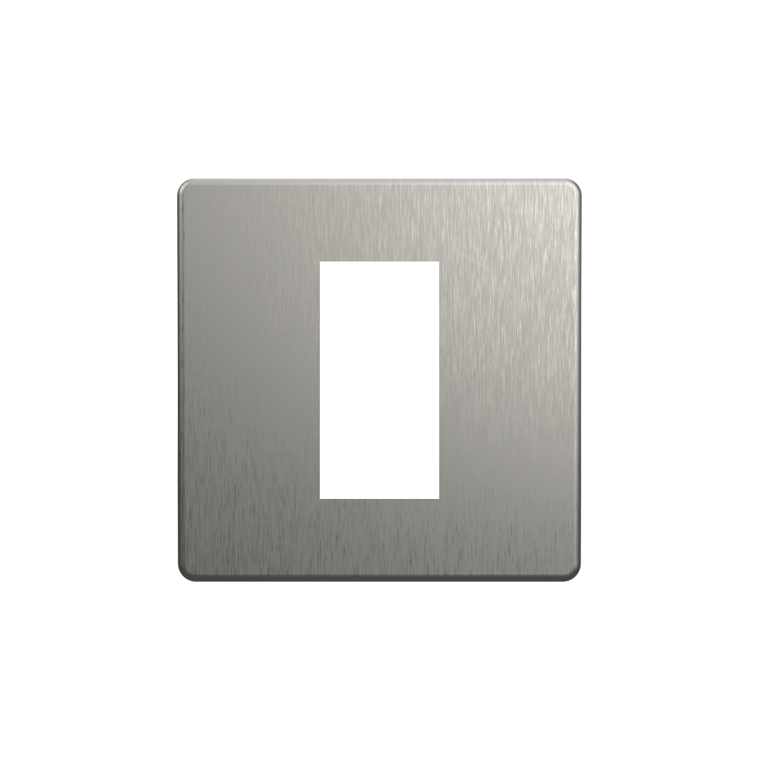 Dimmer Faceplate (1 Gang) - Stainless Steel