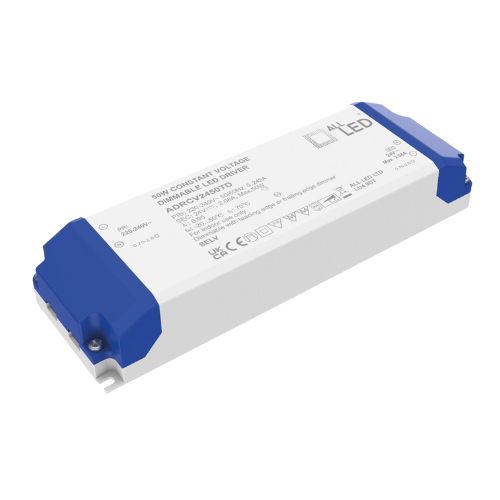 50W 24V DC Constant Voltage TRIAC Dimmable LED Driver