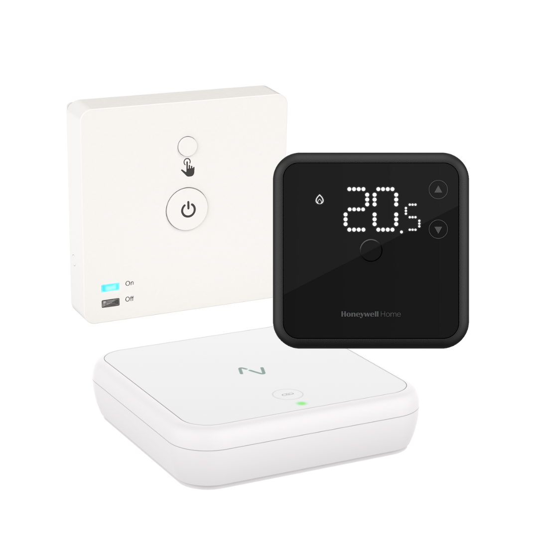 Smart Heating Starter Kit - Black Thermostat