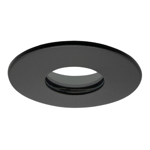 GU10 Fire-Rated Open-Vent Downlight & Lampholder Bezel (Fixed - IP65)