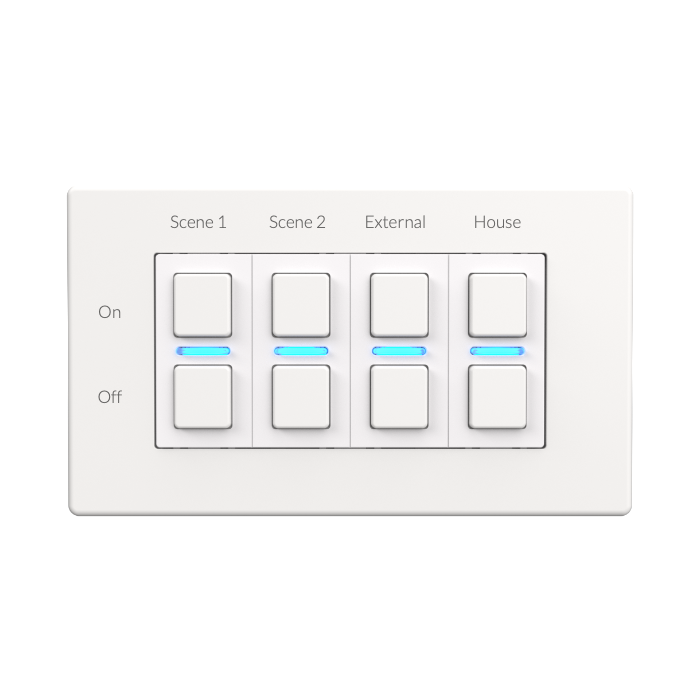 Wire-Free Scene Selector (8 Button)