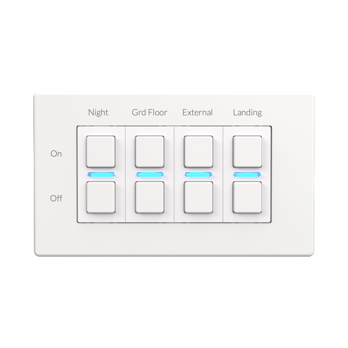 Wire-Free Scene Selector (8 Button)