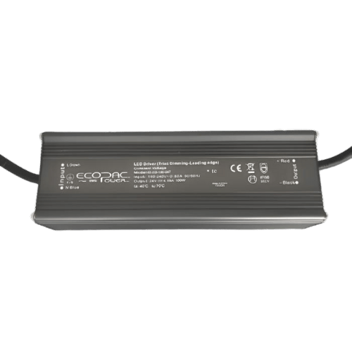 100W 24V DC Constant Voltage TRIAC Dimmable LED Driver - Outdoor