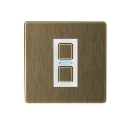 Smart Dimmer (1 Gang) - Antique Brass