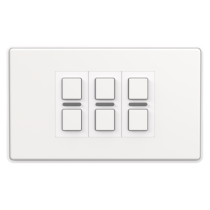 Wire-Free Scene Selector (6 Button) - White