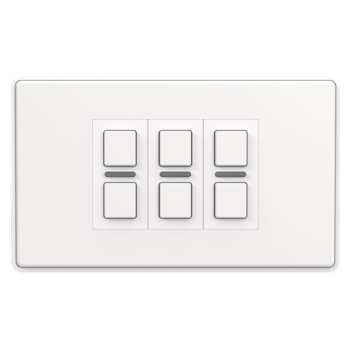 Wire-Free Scene Selector (6 Button) - White