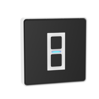 Smart Dimmer (1 Gang) - Matte Black