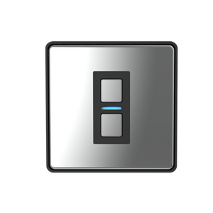 Smart Dimmer (1 Gang) - Mirror Chrome