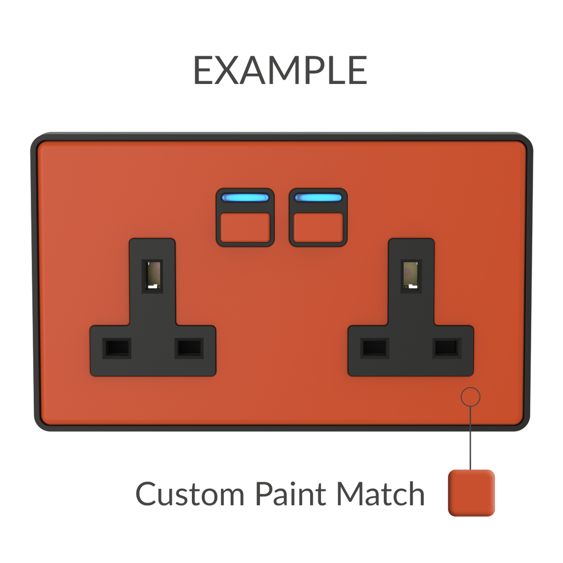 Smart Socket - Custom Paint Finish