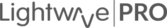 Lightwave Pro logo grey